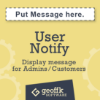 Picture of UserNotify Message Bar
